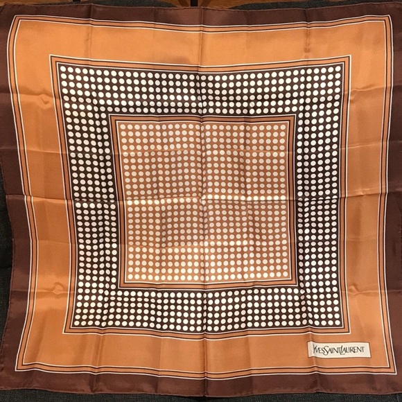 Yves Saint Laurent Silk Scarf 😍🔥 - Picture 2 of 10